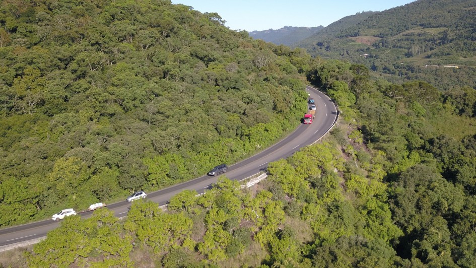 A concessionária Caminhos da Serra Gaúcha administra 271,5 quilômetros de rodovias