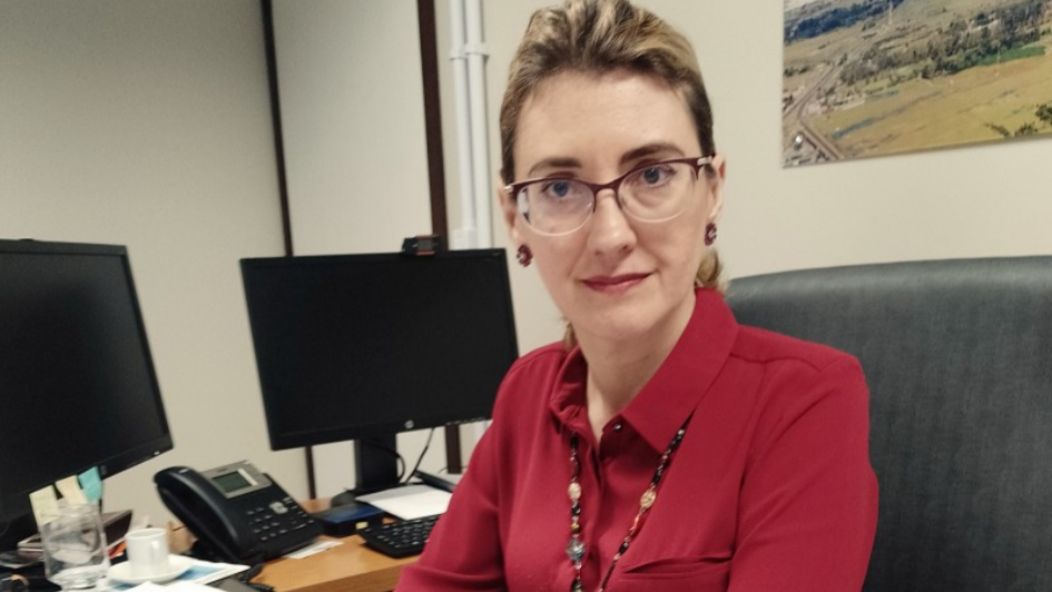 Luciana Luso de Carvalho, presidente reeleita da Agergs